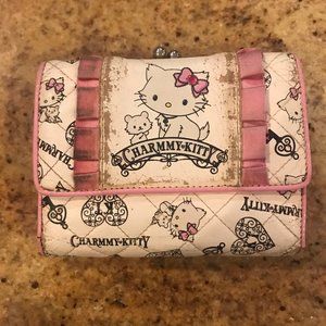 Leather Y2K Hello Kitty Wallet